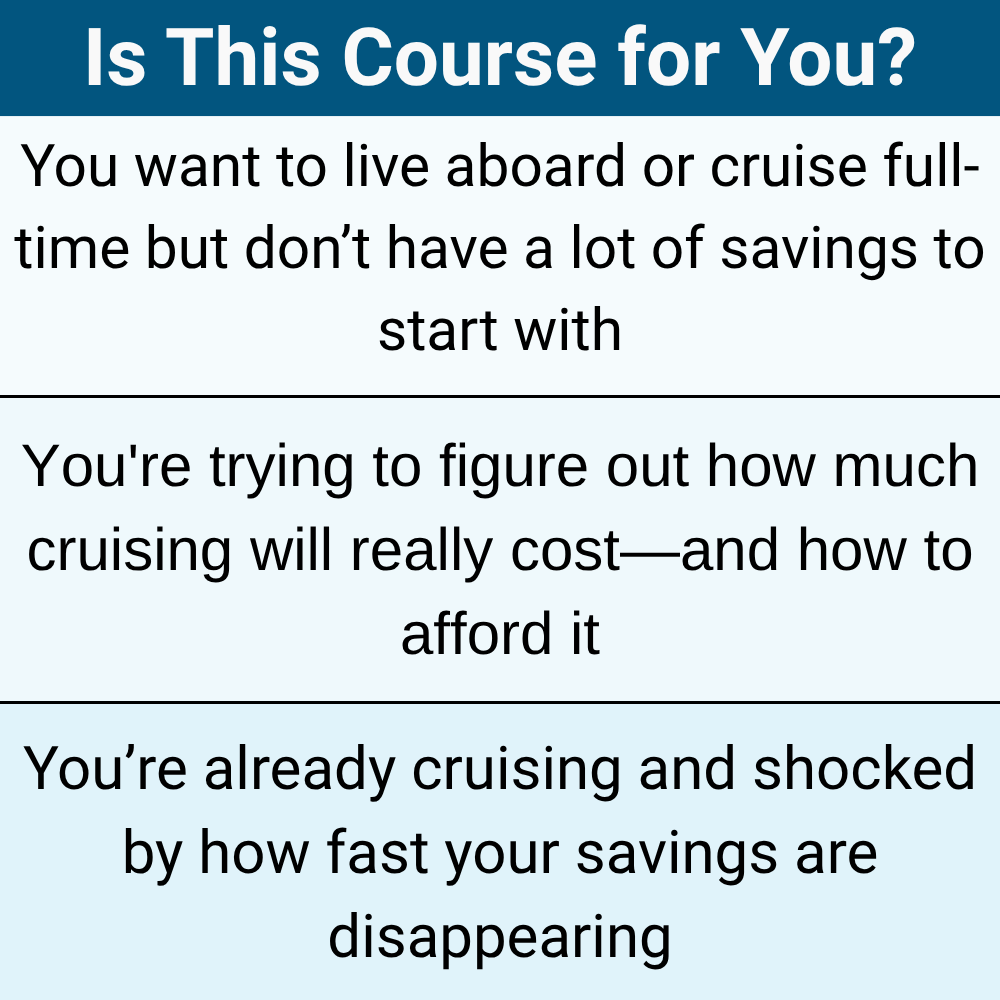 Cruise Farther, Spend Less