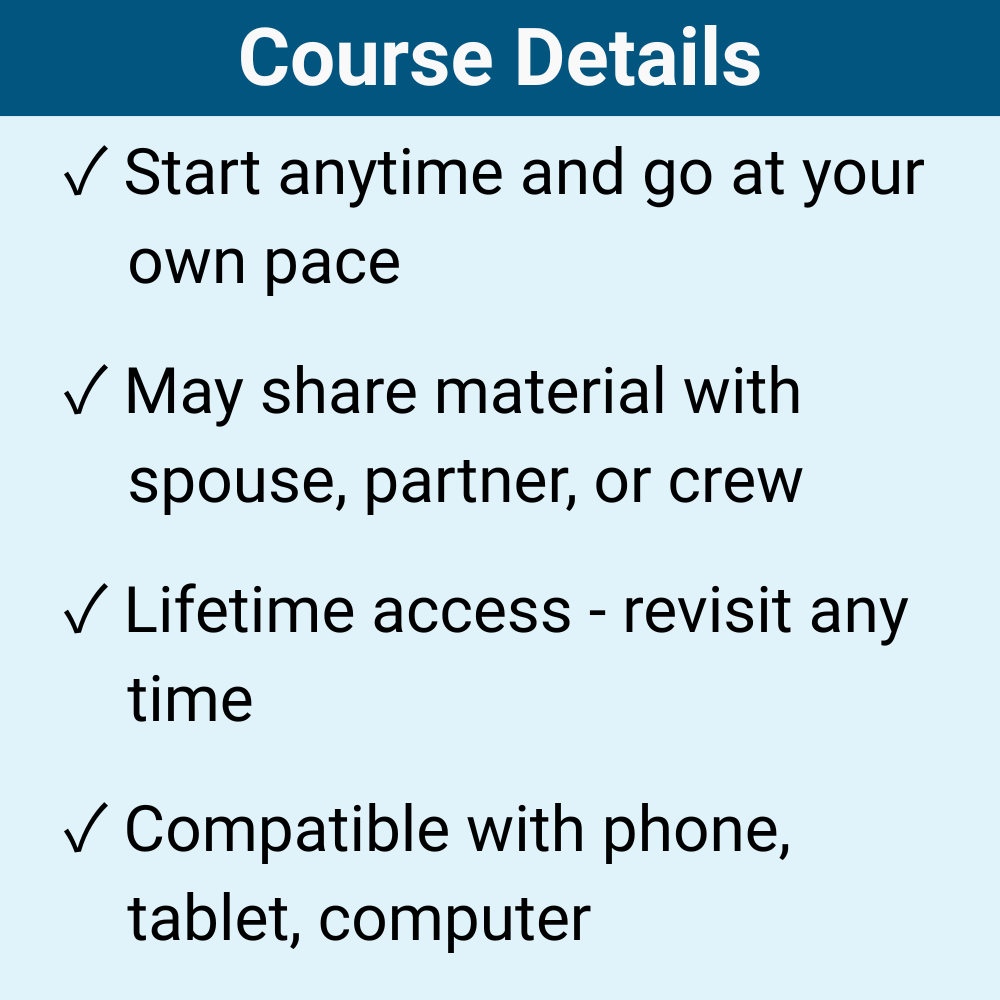 Provisioning, Meal Planning, and Food Storage for Boaters