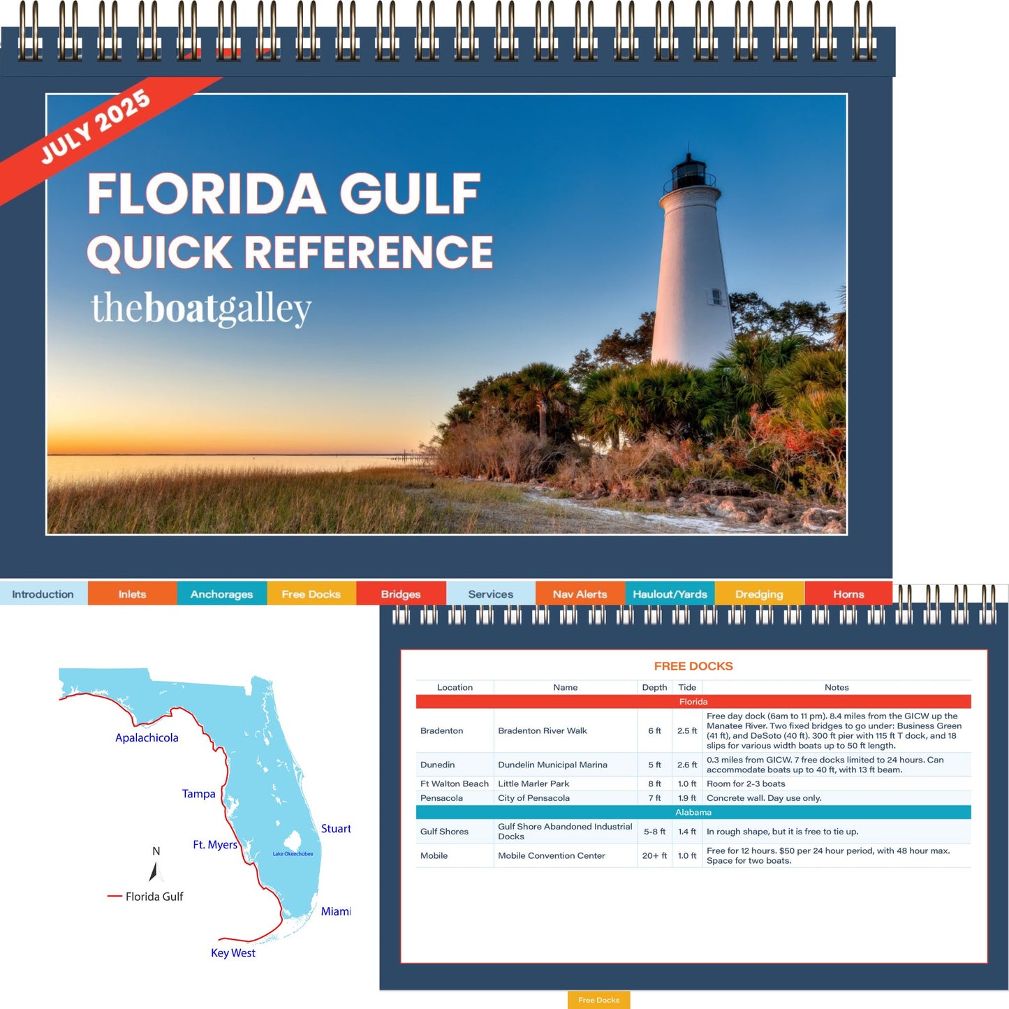 Florida Gulf Coast Quick Reference Cruising Guide