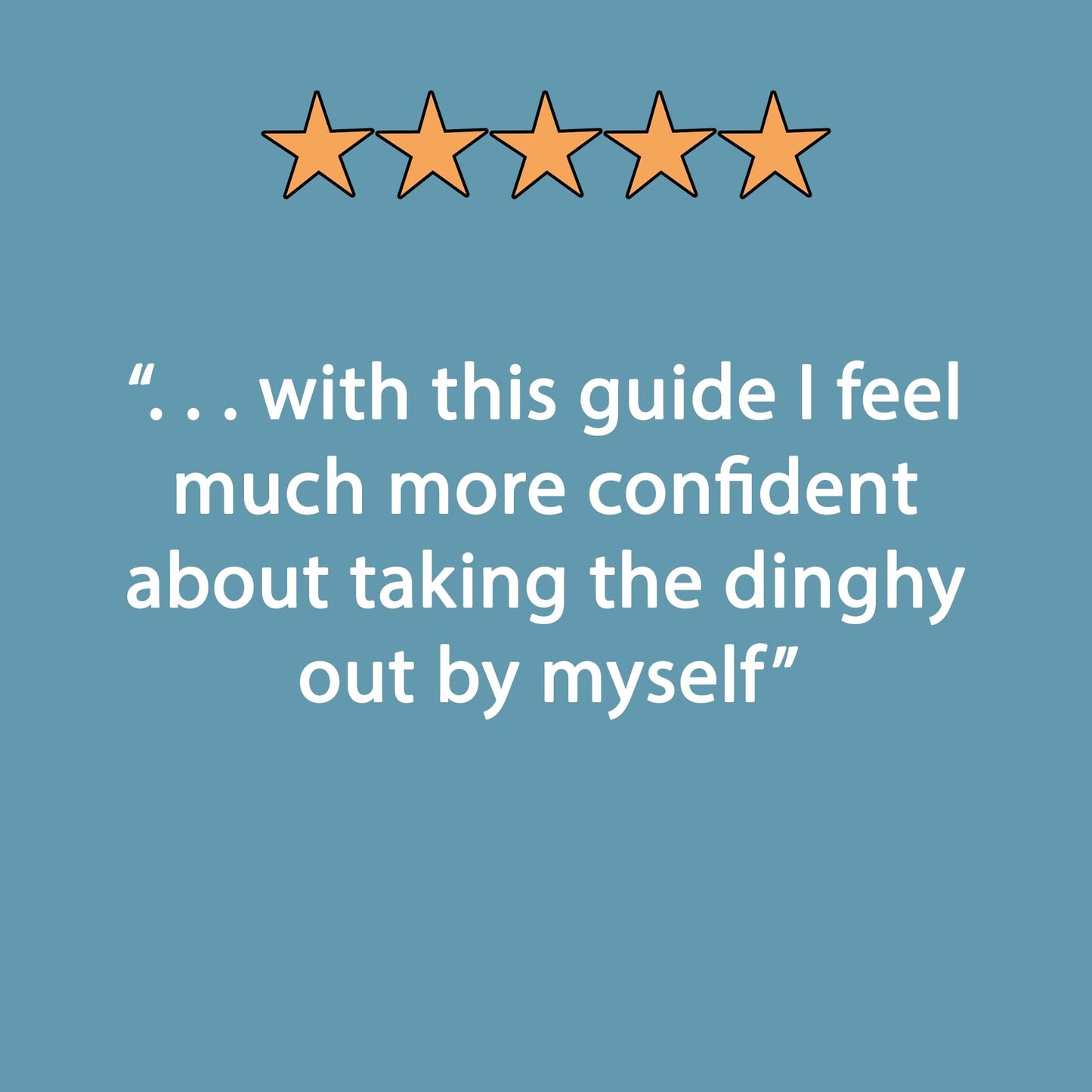 5-star Outboard Troubleshooting review: "with this guide I feel much more confident about taking the dinghy out by myself"