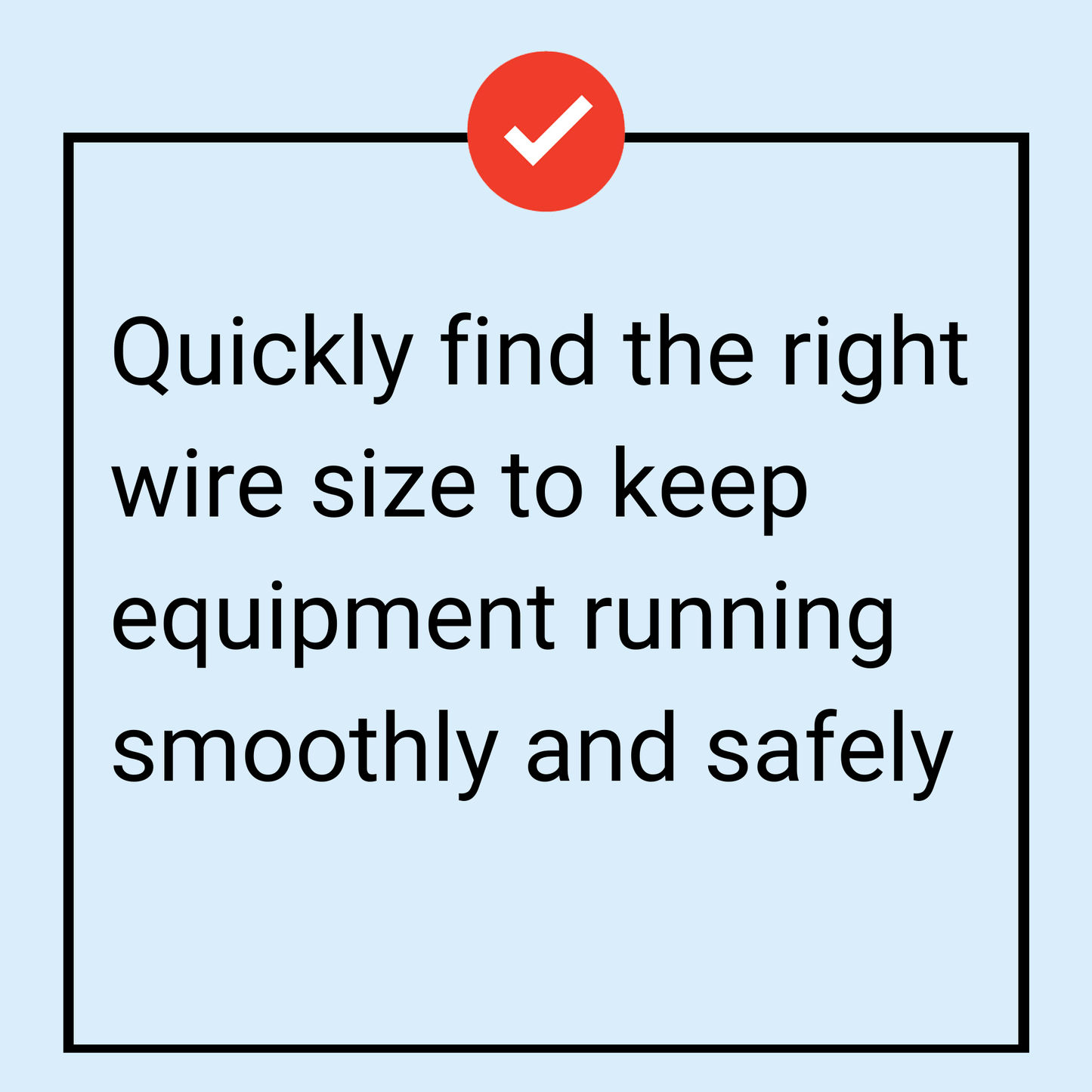 Tile for 12V Wiring Selector: Easily determine the right size wire for your boat’s 12V system with this quick-reference, no-math-needed tool.