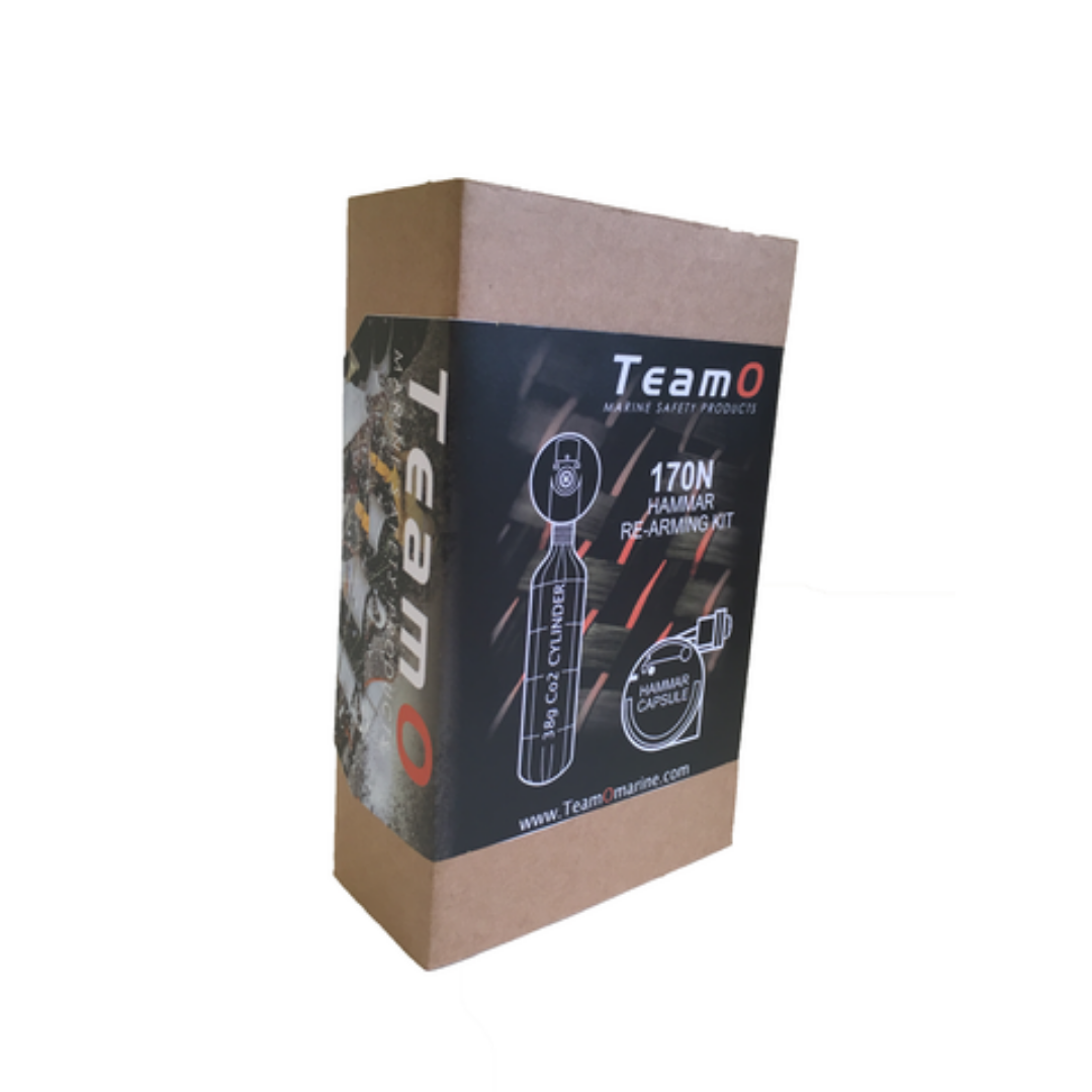 TeamO Re-Arming Kit for Offshore Hammar PFDs