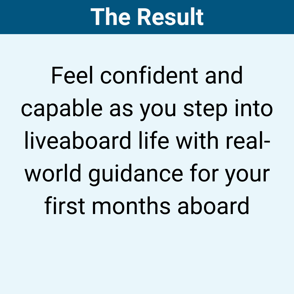 The Basics of Living on a Boat