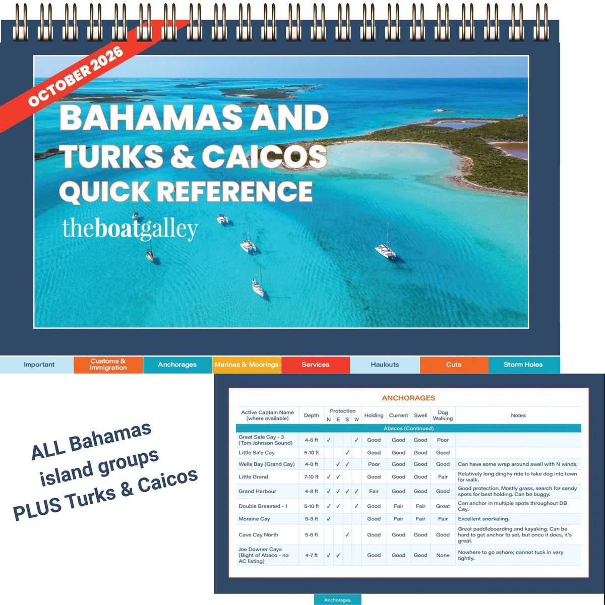 Bahamas and Turks & Caicos Sailing and Cruising Guide (October 2026)