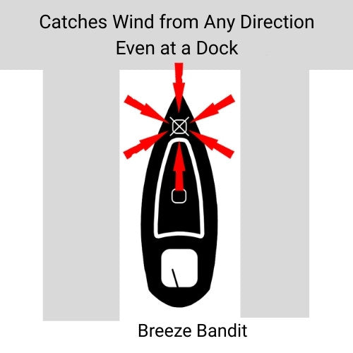 Breeze Bandit 4-Way Wind Scoop