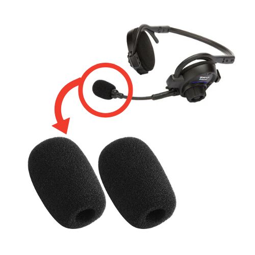 Replacement Foam Mic Covers for 2Talk and SPH10 Headsets