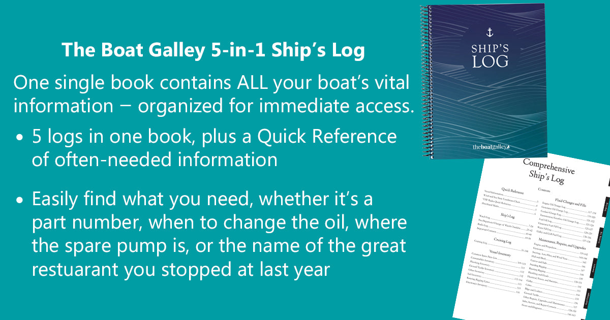 Ship’s Log: Captain’s Log for Boat Trips and Maintenance