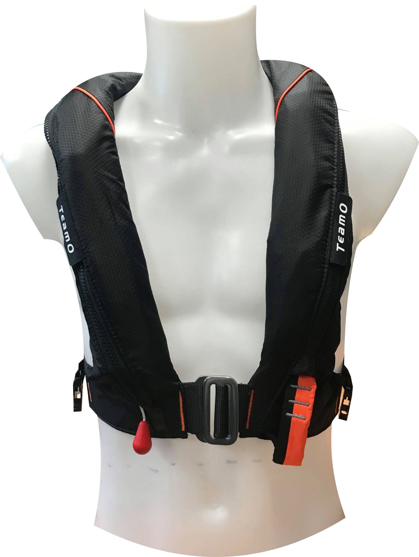 TeamO PFD with BackTow™ - Coastal Black with Orange UML Mark 5i