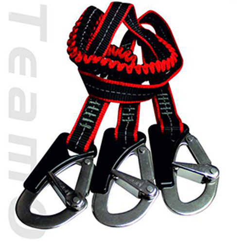 TeamO Kru Triple Hook Safety Tether