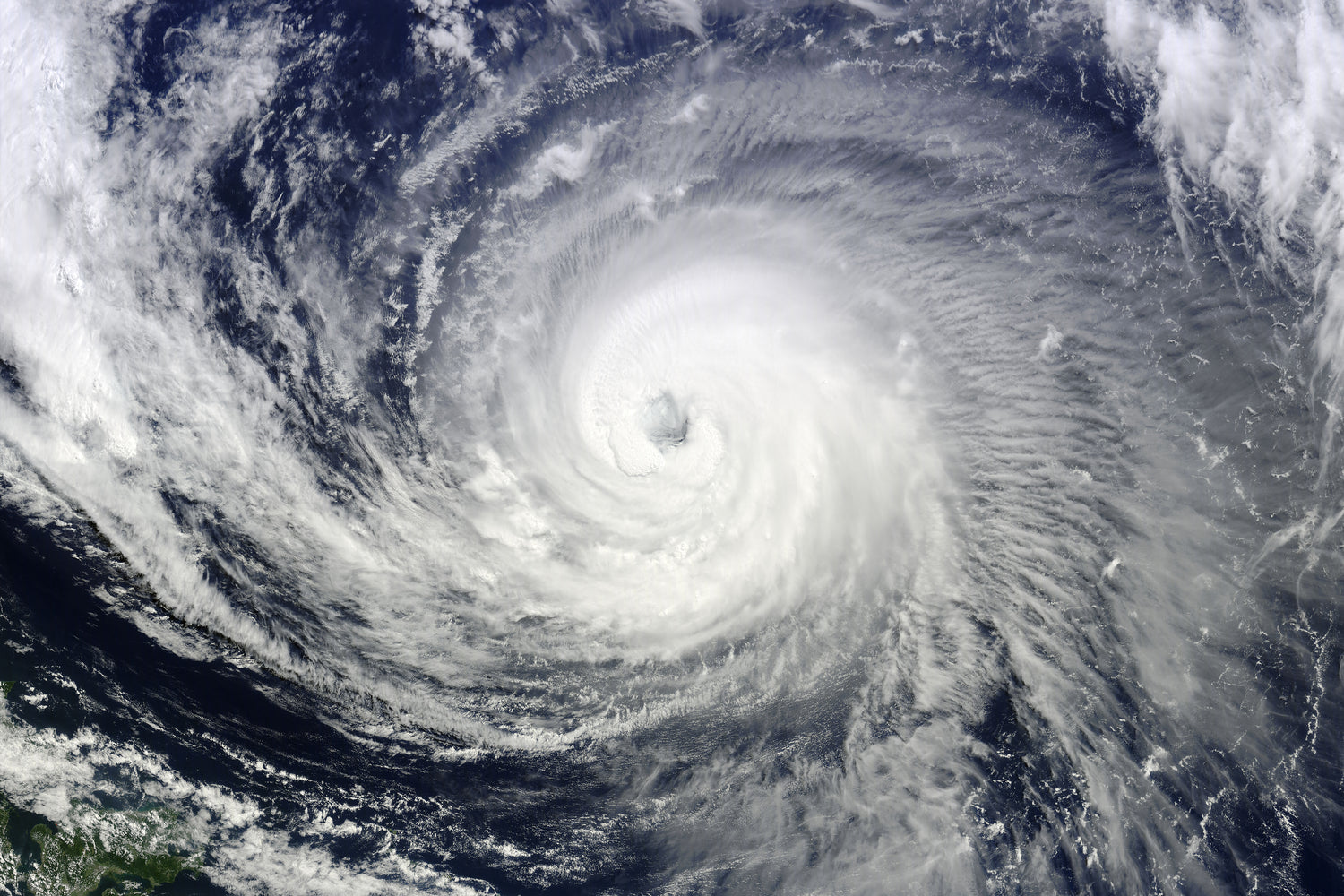 Hurricane image from NOAA