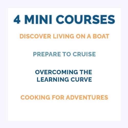 List of 4 free mini-courses included in All Access Pass